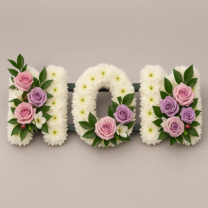 PURPLE ACCENTED MUM TRIBUTE