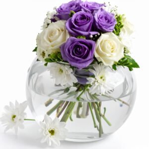 ROSES & CHRYSANTHEMUMS WEDDING ARRANGEMENT