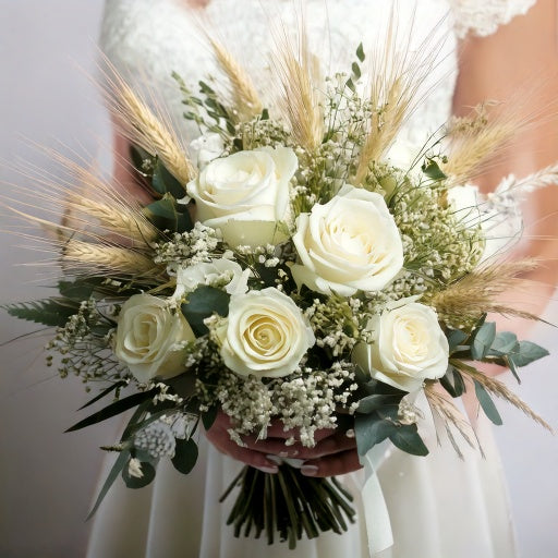 WHITE WONDERS BRIDAL BOUQUET